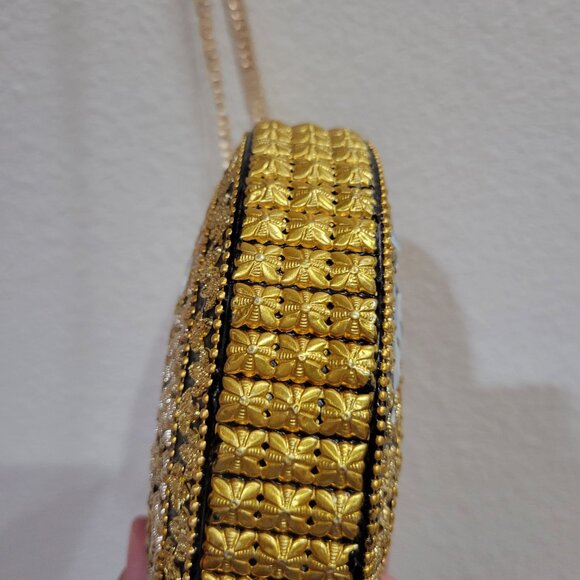 NEW Ramla Beverly Hills Mosaic Clutch and Crossbody Bag - Picture 6 of 11